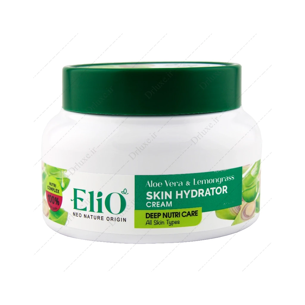 کرم مرطوب کننده کاسه‌ای آلوئه ورا و علف لیمو الیو 200 میلی‌لیتر